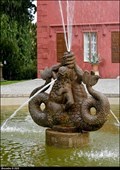 Image for Tritons in Chateau fountain / Tritóni v zámecké fontáne - Klášterec nad Ohrí (North-West Bohemia)