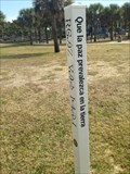 Image for Peace Pole, Indialantic, FL
