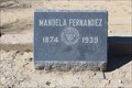 Image for Manuela Fernandez - Hillcrest Cemetery - Gallup, NM