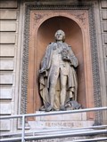 Image for Carl Linnaeus Statue - Royal Academy, Burlington Gardens, London, UK