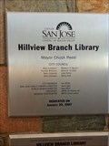 Image for Hillview Branch Library - 2007 - San Jose, CA