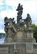 Image for A Statue On The Charles Bridge - Prague, Czech Republic