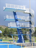 Image for Diving Tower Olympic Swimming Complex - Lava Hot Springs, Idaho, USA