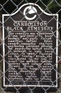 Image for Carrollton Black Cemetery - Carrollton, TX