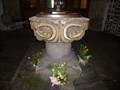 Image for St Woolos Cathedral - Medieval Font - Newport, Gwent, Wales, Great Britain.