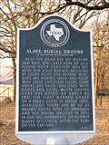 Image for Slave Burial Ground in Old Round Rock Cemetery