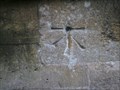 Image for Cut bench mark and bolt St Mary's Church, Stratford St Mary, Essex
