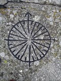 Image for The Compass rose on Vinga Island, Göteborg, Sweden