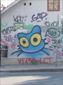 Image for Blue Cat Graffiti - Ljubljana, Slovenia
