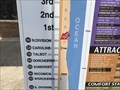 Image for Boardwalk Business Directory "You are Here" Map (N. Division Street) - Ocean City, MD