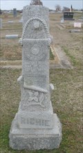 Image for WoW - Walter T. Richie - Belew Cemetery - Aubrey, Texas