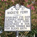 Image for Mackeys Ferry, Marker A-27