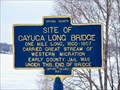 Image for SITE OF CAYUGA LONG BRIDGE - Cayuga, New York