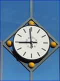 Image for Meridian Gate Clock - Marsh Wall, Docklands, London, UK