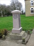 Image for Combined War Memorial - Baptist Church, High Road, Cotton End, Bedfordshire, UK