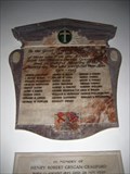 Image for Aldbury WW1 Memorial Plaque