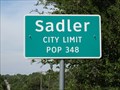 Image for Sadler, TX - Population 348