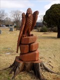 Image for Eagle carving at Rose Hill Burial Park - OKC, OK