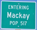 Image for Mackay, Idaho ~ Population 517