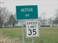 Image for Hettick, Illinois.  USA.