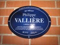Image for La plaque bleue de Philippe Vallière-Québec,Canada