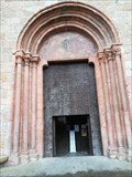 Image for Door of Catedral de Nuestra Señora de los Remedios Igrexa Catedral - Mondoñedo, Lugo, Galicia, España