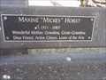 Image for Maxine "Mickey" Horst - Sahuaro Ranch Park - Glendale AZ