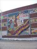 Image for Patterns of Detroit - Parking Garage Mural - Detroit, Michigan