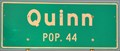 Image for Quinn, South Dakota ~ Population 44