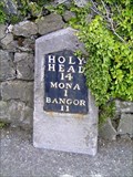 Image for A5 milestone (Bangor 11), Rhostrehwfa, Ynys Môn, Wales