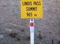 Image for Lindis Pass - 965 metres. South Island, New Zealand.