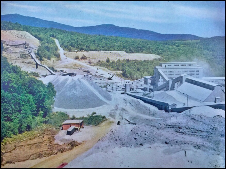Belvidere mine, Spring 1954