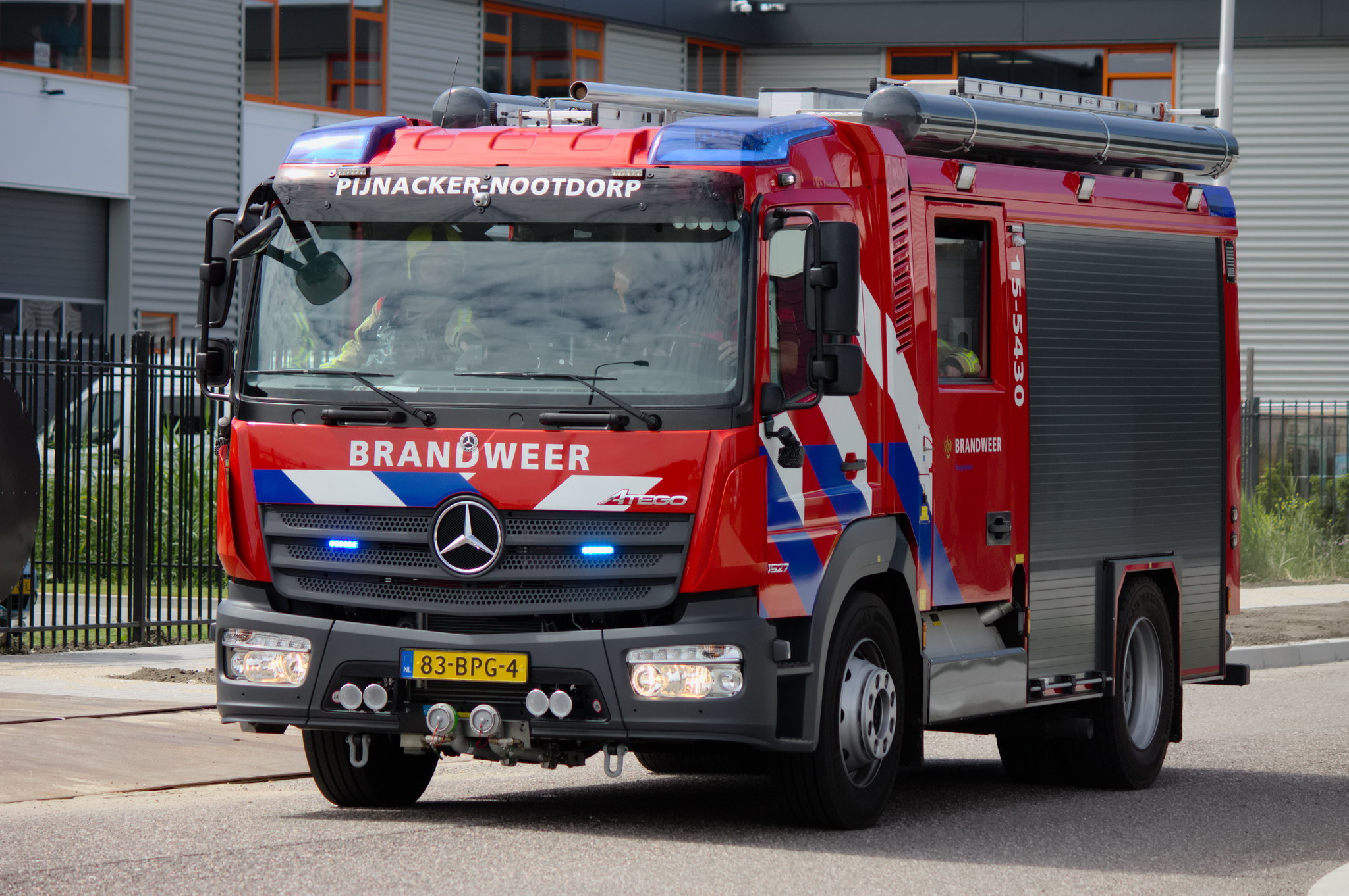 brandweerwagen Pijnacker 