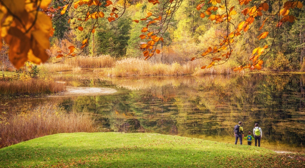Il Lago di Cei in autunno