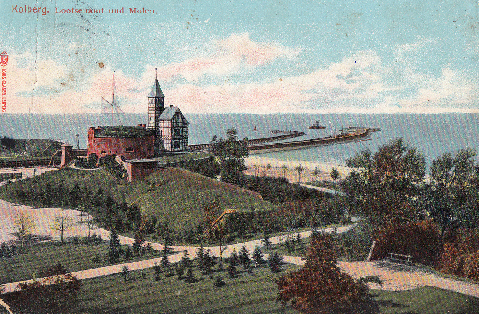 Latarnia morska w Kołobrzegu z 1899 roku