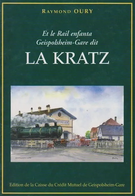 Couverture du livre de R. Oury "La Kratz"