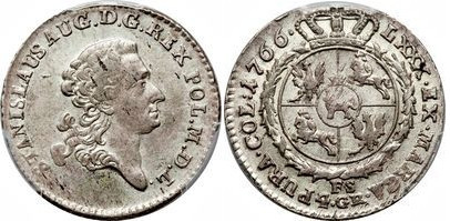 Złotówka koronna, 1766