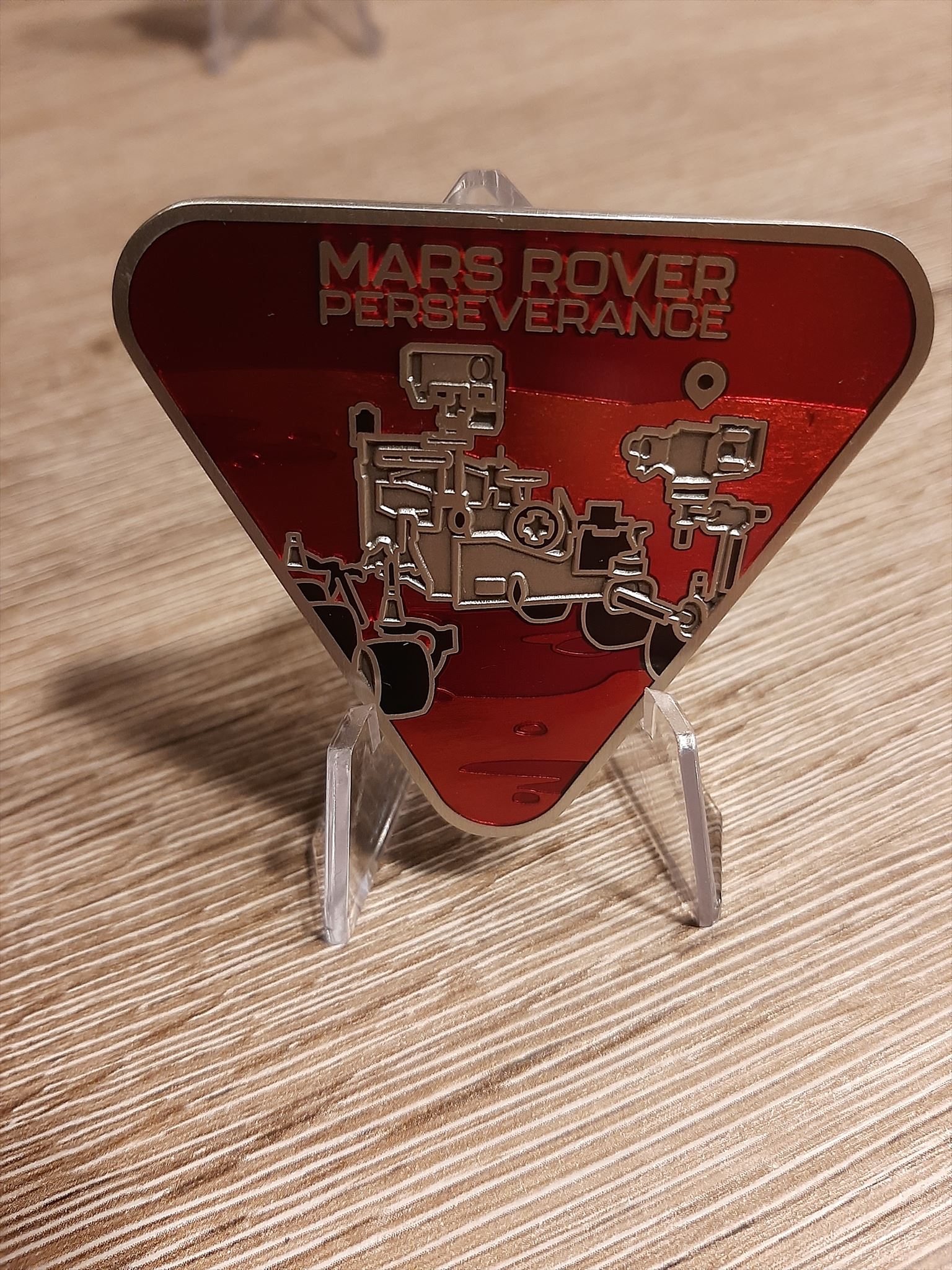 foto Mars Rover Perseverance Coin