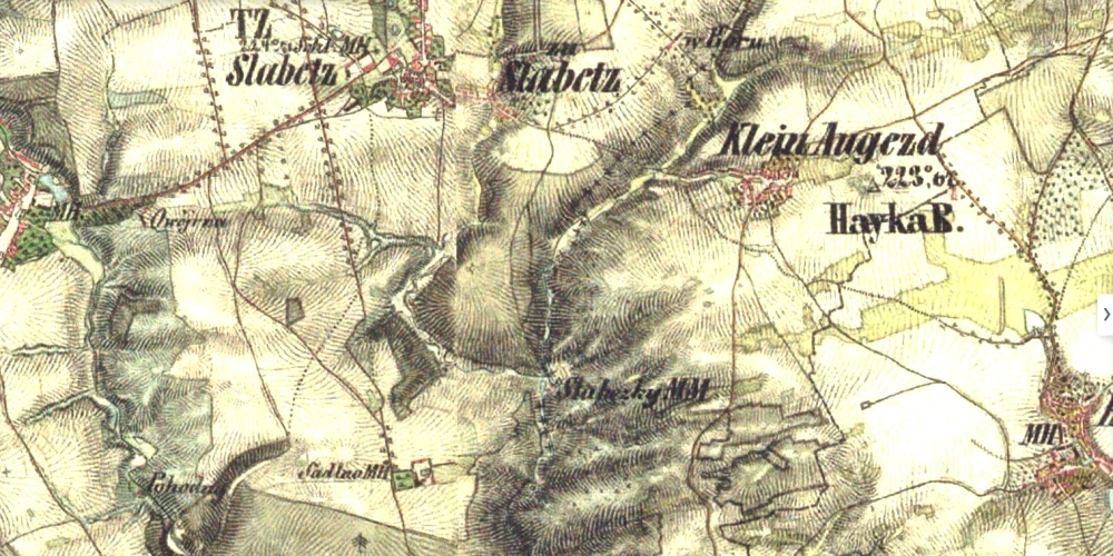 Mapa z 19. stoleti