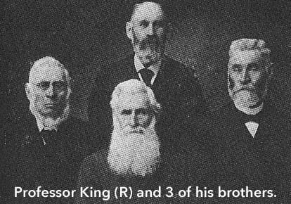 Professor King and threee of his brothers